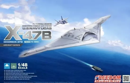 Наборы моделей Freedom 18001 ВМС США UCAS X-47B 1:48 Inna marka