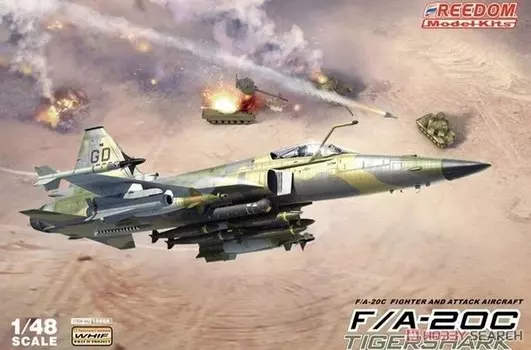 Наборы моделей Freedom 18004 FA-20A/C TIGER SHARK / AG WEAPONS 1/48 Inna marka