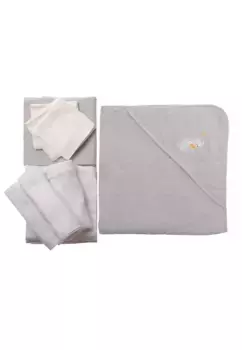 Начальный комплект оборудования Liliput с милой вышивкой в виде слона, серый