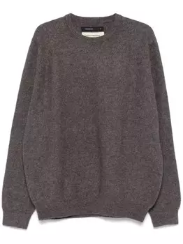 Начесанный свитер Frenckenberger, коричневый