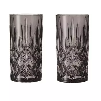 Nachtmann Noblesse Long Drink Smoke Набор из 2 шт, коричневый