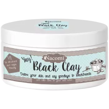 Nacomi Czarna Glinka маска для лица и тела, 65 г