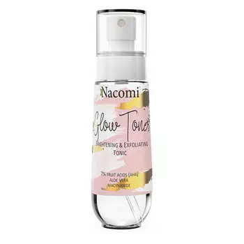 Nacomi Glow Toner осветляющий и отшелушивающий тоник для лица 80мл