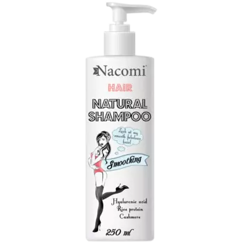 Nacomi Hair разглаживающий и увлажняющий шампунь для волос, 250 мл