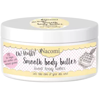 Nacomi Miodowe Gofry легкое масло для тела с ароматом медовых вафель, 100 г
