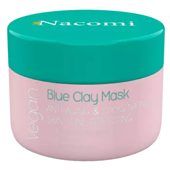 Nacomi Niebieska glinka Маска для лица против морщин, 50 мл