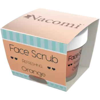 Nacomi Orange апельсиновый скраб для лица и губ, 80 г