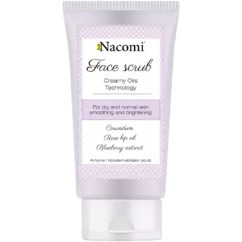 Nacomi Скраб для лица с корундом с разглаживающим эффектом, 75 мл
