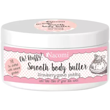 Nacomi Strawberry Guawa Pudding легкое масло для тела с ароматом клубничного пудинга с гуавой, 100 г