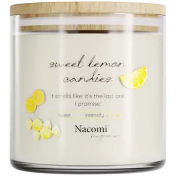 Nacomi Sweet Lemon Candies ароматическая свеча, 450 г