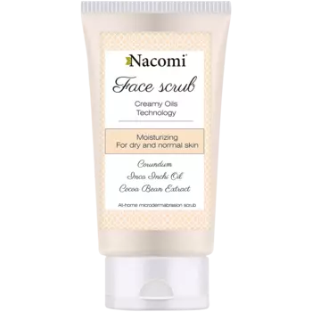 Nacomi увлажняющий скраб для лица с корундом, 75 мл