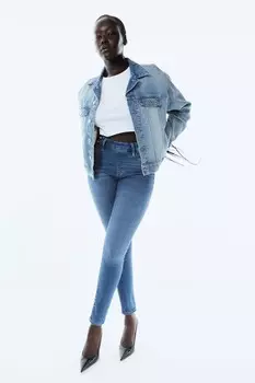 Надень тощий Good American, индиго