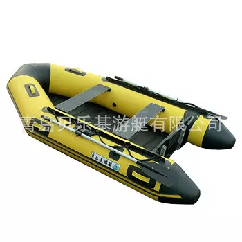 Надувная лодка EMS300 Hanglang, 300*148*40см, черный/желтый