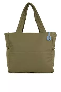 Надувная сумка из матовой ткани Bagmori, зеленый