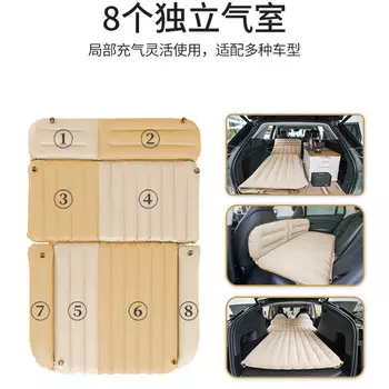 Надувной матрас Freeker Noker, портативный уличный складной матрас на воздушной подушке, надувной коврик темно-коричневого цвета - без воздушного насоса