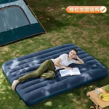 Надувной матрас Revos, напольный домашний двойной утолщенный надувной матрас, кровать, односпальная воздушная надувная кровать для кемпинга на открытом воздухе, кровать ZP9 +