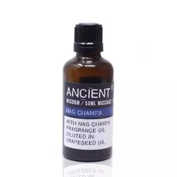 НАГ ЧАМПА Массажное масло - 50 мл, ANCIENT WISDOM