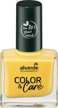 Nagellac Color Лак для ногтей Care 110 Желтый Саншайн 10 0мл alverde NATURKOSMETIK