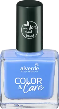 Nagellac Color Лак для ногтей Care 120 Denim Blue 10 мл alverde NATURKOSMETIK