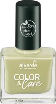 Nagellac Color Лак для ногтей Care 70 Sunkissed Olive 100мл alverde NATURKOSMETIK