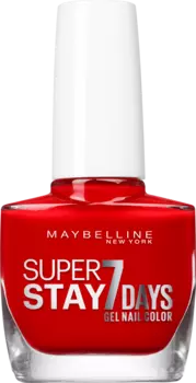 Nagellac Superstay Forever Strong 7 Days 08 страстный красный 100мл Maybelline New York