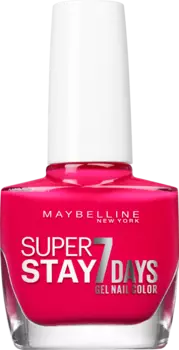 Nagellac Superstay Forever Strong 7 Days 190 розовый вольт 100мл Maybelline New York
