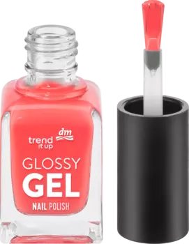 Nagellack Glossy Gel 120 Оранжево-Красный 110мл trend !t up