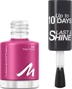 Нагеллак Последний Shine 570 Розовые поля 8 мл MANHATTAN Cosmetics