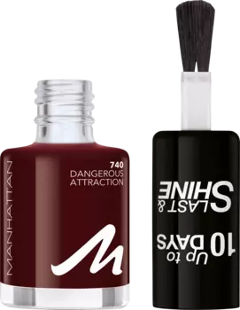 Нагеллак Последний Shine 740 Опасное влечение 8 мл MANHATTAN Cosmetics