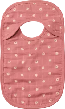 Нагрудник из муслина розовый 1 шт. ALANA