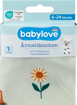 Нагрудник с рукавами зеленый 1шт. babylove