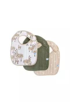 Нагрудники 3PACK Little Unicorn, цвет llamallamaset