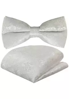 Нагрудный платок 2 SET Gassani, цвет weiss paisley jacquard blumen