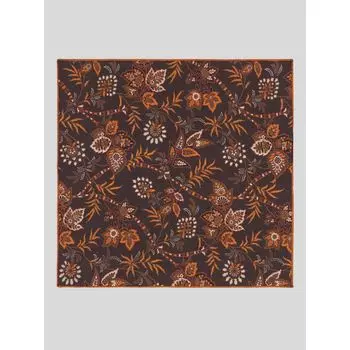 Нагрудный платок с двойным принтом Etro, черный