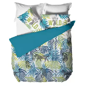 Nahele комплект двойных пододеяльников Digital Amo Lacasa, бирюзовый