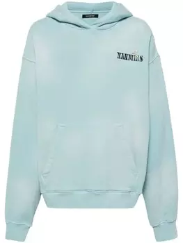 Nahmias худи с логотипом, синий