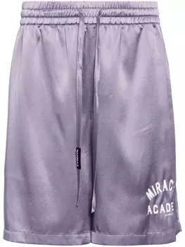 Nahmias шорты Miracle Academy из смесового шелка, фиолетовый