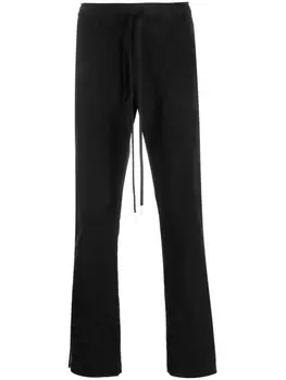 Nahmias спортивные брюки с нашивкой-логотипом, черный