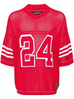 Nahmias трикотажная футболка, красный