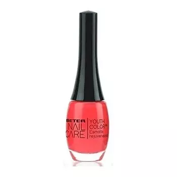 Nail Care Youth Color 067 Pure Red Омолаживающий лак для ногтей, Beter