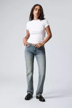 Nail – модные джинсы с прямыми штанинами Weekday, синий