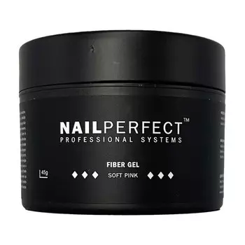 Nail Perfect Fiber Gel Мягкий розовый 45г