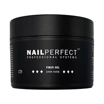 Nail Perfect Fiber Gel Темный Нюдовый 45г