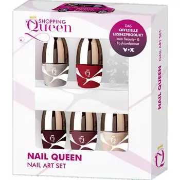 Nail Queen - Набор для дизайна ногтей Shopping Queen, 1 шт.