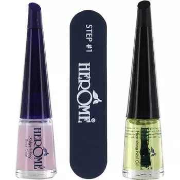 Nail Recovery Set Набор для ухода за сухими и ломкими ногтями, Herome