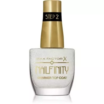 Nailfinity Shimmer Top Coat для женщинБренд Max Factor