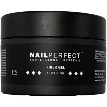 Nailperfect Fiber Gel нежно-розовый 14 г, Nail Perfect