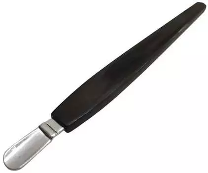 Накатка односторонняя вогнутая плоская режущая, черный Imaniq, 12 см, Calissimo