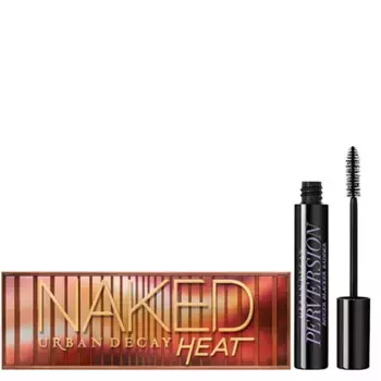 Naked Heat Палитра для глаз и набор туши для ресниц Urban Decay