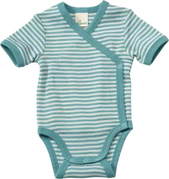 Накидка-боди из натуральной шерсти и шелка синего и оранжевого цвета. белый размер 74/80 10шт ALANA